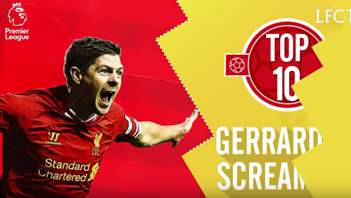 Top 10 Steven Gerrard