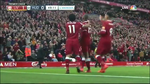 Liverpool 3 - 0 Huddersfield Town